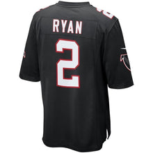Load image into Gallery viewer, Matt Ryan Atlanta Falcons Nike Alternate Game Jersey - Black