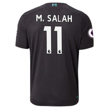 Load image into Gallery viewer, Mohamed Salah Liverpool New Balance 2019/20 Third Player Jersey - Black