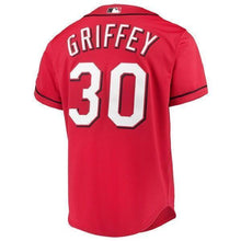 Load image into Gallery viewer, Ken Griffey Jr. Cincinnati Reds Mitchell &amp; Ness  Jersey - Scarlet