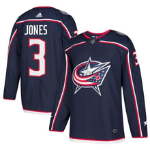 Load image into Gallery viewer, Seth Jones Columbus Blue Jackets adidas Player Jersey - Navy