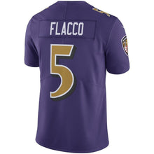 Load image into Gallery viewer, Joe Flacco Baltimore Ravens Nike Vapor Untouchable Color Rush Limited Player Jersey - Purple
