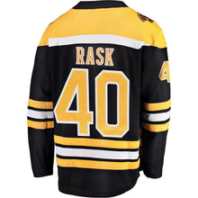 Load image into Gallery viewer, Tuukka Rask Boston Bruins Fanatics Branded Breakaway Home Jersey - Black