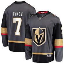 Load image into Gallery viewer, Valentin Zykov Vegas Golden Knights Fanatics Branded Home Breakaway Player Jersey - Black