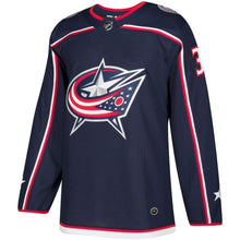 Load image into Gallery viewer, Seth Jones Columbus Blue Jackets adidas Player Jersey - Navy