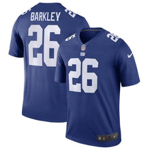 Load image into Gallery viewer, Saquon Barkley New York Giants Nike Legend Jersey - Royal