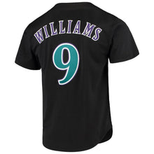 Load image into Gallery viewer, Matt Williams Arizona Diamondbacks Mitchell &amp; Ness Cooperstown Collection Mesh Batting Practice Button-Up Jersey – Black