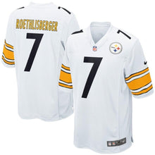 Load image into Gallery viewer, Ben Roethlisberger Pittsburgh Steelers Nike Game Jersey - White