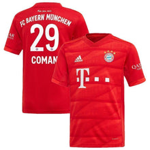 Load image into Gallery viewer, Kingsley Coman Bayern Munich Home Soccer Jersey 2019-20 Jersey – Red