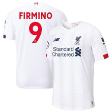 Load image into Gallery viewer, Roberto Firmino Liverpool New Balance Away Soccer Jersey 2019-20 – White