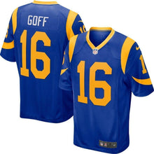 Load image into Gallery viewer, Jared Goff Los Angeles Rams Nike Game Player Jersey - Royal