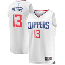 Load image into Gallery viewer, Paul George LA Clippers Fanatics Branded Fast Break Replica Jersey White - Association Edition