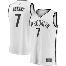 Load image into Gallery viewer, Kevin Durant Brooklyn Nets Fanatics Branded 2019/20 Fast Break Player Jersey White - Association Edition