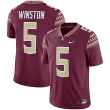 Load image into Gallery viewer, Jameis Winston Florida State Seminoles Nike Alumni Player Jersey - Garnet