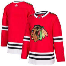 Load image into Gallery viewer, Chicago Blackhawks adidas Home Blank Jersey - Red