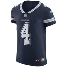 Load image into Gallery viewer, Dak Prescott Dallas Cowboys Nike Vapor Untouchable Elite Jersey - Navy
