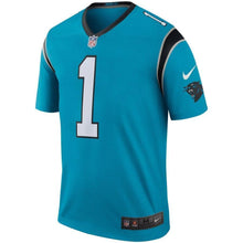 Load image into Gallery viewer, Cam Newton Carolina Panthers Nike Color Rush Legend Jersey - Blue