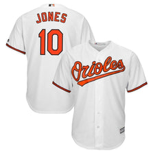 Load image into Gallery viewer, Adam Jones Baltimore Orioles Majestic Official Cool Base Player Jersey - White