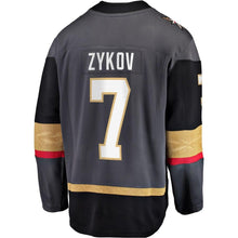Load image into Gallery viewer, Valentin Zykov Vegas Golden Knights Fanatics Branded Home Breakaway Player Jersey - Black