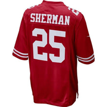 Load image into Gallery viewer, Richard Sherman San Francisco 49ers Nike Game Jersey - Scarlet