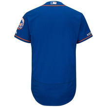 Load image into Gallery viewer, New York Mets Majestic Home Flex Base Collection Team Jersey - White/Royal