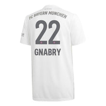 Load image into Gallery viewer, Serge Gnabry Bayern Munich Away Soccer Jersey 2019-20 – White