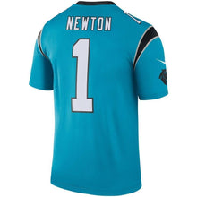 Load image into Gallery viewer, Cam Newton Carolina Panthers Nike Color Rush Legend Jersey - Blue