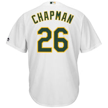 Load image into Gallery viewer, Matt Chapman Oakland Athletics Majestic Home Official Cool Base Player Jersey - White