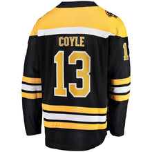 Load image into Gallery viewer, Charlie Coyle Boston Bruins Fanatics Branded Home Breakaway Player Jersey - Black