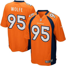 Load image into Gallery viewer, Derek Wolfe Denver Broncos Nike Game Jersey - Orange