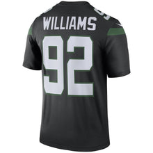 Load image into Gallery viewer, Leonard Williams New York Jets Nike Color Rush Legend Jersey - Stealth Black