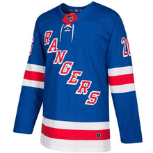 Load image into Gallery viewer, Jimmy Vesey New York Rangers adidas Player Jersey - Blue