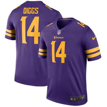 Load image into Gallery viewer, Stefon Diggs Minnesota Vikings Nike Color Rush Legend Jersey - Purple