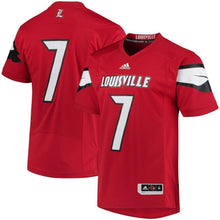 Load image into Gallery viewer, Louisville Cardinals adidas Premier Football Jersey - Red