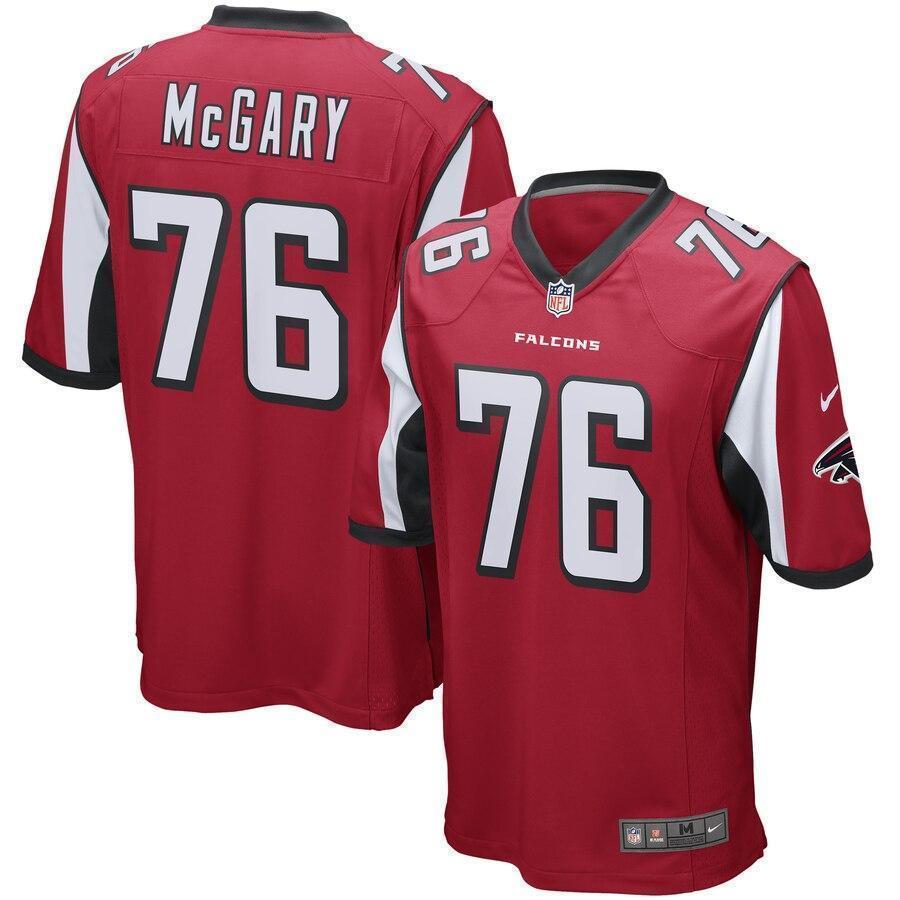 Kaleb McGary Atlanta Falcons Nike Game Jersey - Red
