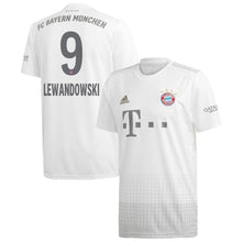 Load image into Gallery viewer, Robert Lewandowski Bayern Munich Away Soccer Jersey 2019-20 – White