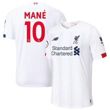 Load image into Gallery viewer, Sadio Mané Liverpool New Balance Away Soccer Jersey 2019-20 – White