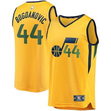 Load image into Gallery viewer, Bojan Bogdanovic Utah Jazz Fanatics Branded Fast Break Jersey Gold – Statement Edition