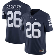 Load image into Gallery viewer, Saquon Barkley Penn State Nittany Lions Nike Alumni Player Game Jersey - Navy