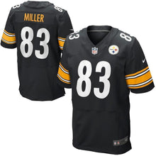 Load image into Gallery viewer, Heath Miller Pittsburgh Steelers Nike Elite Jersey - Black