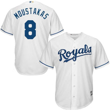 Load image into Gallery viewer, Mike Moustakas Kansas City Royals Majestic Cool Base Player Jersey - White