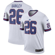 Load image into Gallery viewer, Saquon Barkley Nike New York Giants Color Rush Legend Jersey - White