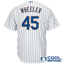 Load image into Gallery viewer, Zack Wheeler New York Mets Majestic Cool Base Player Jersey - White