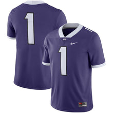 Load image into Gallery viewer, TCU Horned Frogs Nike Team Game Football Jersey - Purple