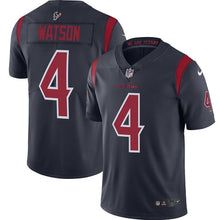 Load image into Gallery viewer, Deshaun Watson Houston Texans Nike Color Rush Vapor Limited Jersey - Navy