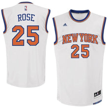 Load image into Gallery viewer, Derrick Rose New York Knicks adidas Jersey - White
