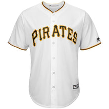 Load image into Gallery viewer, Josh Bell Pittsburgh Pirates Majestic Cool Base Player Replica Jersey – White