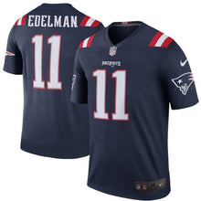 Load image into Gallery viewer, Julian Edelman New England Patriots Nike Color Rush Legend Jersey - Navy