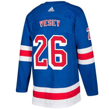 Load image into Gallery viewer, Jimmy Vesey New York Rangers adidas Player Jersey - Blue