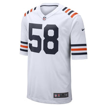 Load image into Gallery viewer, Roquan Smith Chicago Bears Nike 2019 Alternate Classic Game Jersey - White