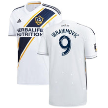 Load image into Gallery viewer, Zlatan Ibrahimovic LA Galaxy 2018 Primary Player Jersey – White